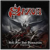 Saxon Hell, Fire And Damnation Našitek za šivanje