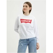 Levis Ženska Graphic Standard Crew Pulover Bela XXS