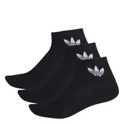 ADIDAS ORIGINALS Nogavice Mid Crew 3 Pairs črna / bela