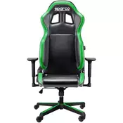 ICON Gaming/office chair Black/Fluo Green