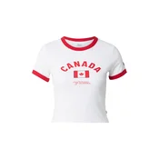 LEVIS ® Majica Canada  Ringer Tee grenada / bela