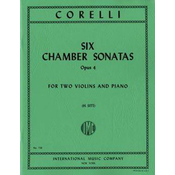 CORELLI:SIX CHAMBER SONATAS OP.4 FOR TWO VIOLINS AND PIANO