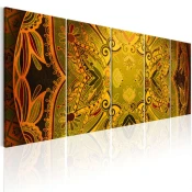Slika - Mandala: Flowery Wings 200x80
