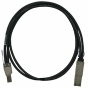 QNAP CAB-SAS05M-8644-8088 serijski prikljuceni SCSI (SAS) kabel 1 m Crno, Metalno