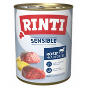 Konzerva RINTI SENSIBLE konj, jetra & krompir 800 g