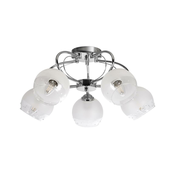 Nadgradni lestenec 5xE27/60W/230V