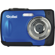 digitalni fotoaparat Rollei sportsline 60, vodootporni, plavi