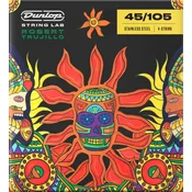 Dunlop RTS45105 String Lab Robert Trujillo Strune za bas kitaro (Kot novo)