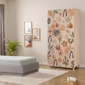 Hanah Home Lidya 2 906 Garderober, Braon