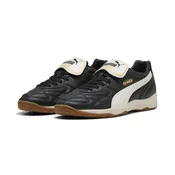 PUMA King Indoor Sneakers Unisex, Shoes, Black/Warm White, 37.5