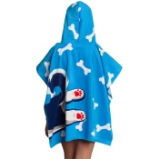 Mad wave husky poncho blue