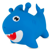 shumee Velik gumijast skakalec za otroke Baby Shark moder za skakanje s tlačilko, skakalna igrača
