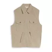 TOM TAILOR Brezrokavnik  kaki