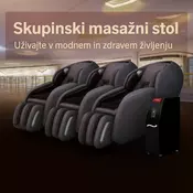 Masažni stol Infinity Share A300-11T/črn
