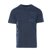KOROSHI Majica marine/moder denim