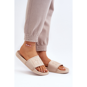 Womens Big Star Beige Slippers