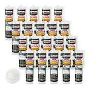 IsolBau Sanitarni silikon prozoren Sanitär Silikon 20 x 300ml