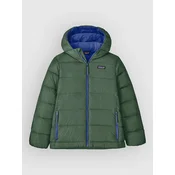 Patagonia Hi-Loft Down Kids Jacket canopy green