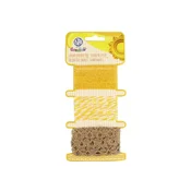 Astra CREATIVO Okrasne vezalke SUNNY BRAIDS, 3 x 2 m, 335121003