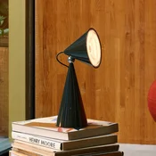 Tom Dixon LED namizna svetilka Pose Task Light, antracit, 41 cm - Dnevna soba/jedilnica - Dizajn - Plastika