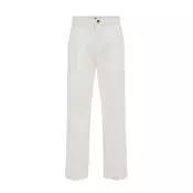 WE Fashion Chino hlače off-bela