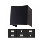 LED spoljašnje zidno svetlo LED/11W/230V 3000K IP65 crno