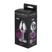 Gardj Europe Povečan analni čep Diamond Purple Sparkle XL