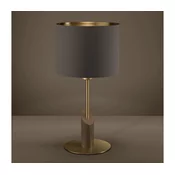 Eglo 390337 - Stona lampa SANTANDRIA 1xE27/40W/230V braon/zlatna