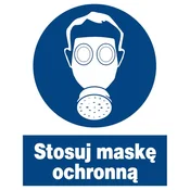 shumee ZNO-5 - Znak za varnost in zdravje pri delu - Nosite zaščitno masko