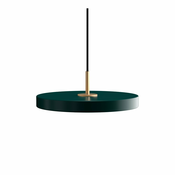 Temno zelena LED viseča svetilka s kovinskim senčnikom o 31 cm Asteria Mini – UMAGE