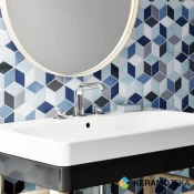 Rhombus Blue TR