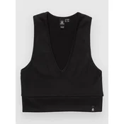 Volcom Gimmestank Rib ženska majica black