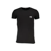 CAVALLI CLASS Muška majica Slim Maniche Corte, Crna