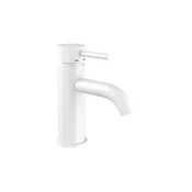 BATH DELUXE 28-005-01-01-04 - Pipa za umivalnik DRAGOR 15,6 cm mat bela