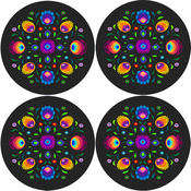 Bertoni Home Unisexs 4 Round Table Pads Set Oberek