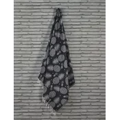 Lessentiel Maison Peškir za plažu 100x180cm Antracit-Sivi