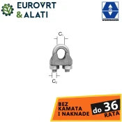 Pocinkana žična spona 3/8 do 10mm, 2/1