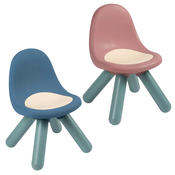 Stolička pre deti 2 kusy Chair Little Smoby modrá a ružová s UV filtrom a nosnosťou 50 kg výška sedadla 27 cm od 18 mes SM140314