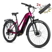 Leader Fox Električno Trek Kolo 28 Barnet Lady Violet, 720Wh Bateria