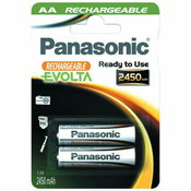 Panasonic NiMH Mignon x2 AA 2450 mAh Evolta
