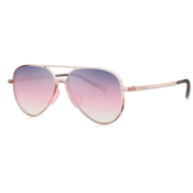 BOLON Ženske naocare za sunce Titanium 0BS1002 A30 00, Zlatne boje