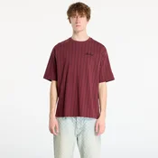 Majice New Era Pinstripe Os Tee UNISEX Frosted Burgundy M
