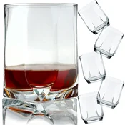 KADAX Kozarci za viski in pijače, 6 kozarcev, 320 ml