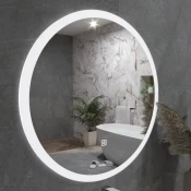 Ogledalo s LED rasvjetom Concepto+ Ela Touch 80, s odmagljivacem