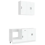 Kuhinjska jedinica PORTO 5 pcs Bijela Konstruirano drvo