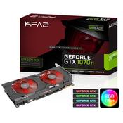 KFA2 grafična kartica Geforce GTX 1070 Ti EX 8GB (rabljena)