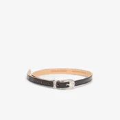 Ogrlica OUR LEGACY Cowboy Wrap Around Deep Black Leather Universal