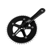 Sturmey-Archer FCT22 1x1 42z 170mm črne ročice