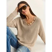 Bianco Lucci Pulover Pullover bež