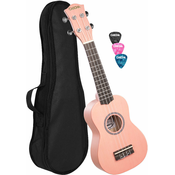Cascha Soprano Ukulele Pink